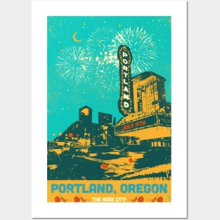 THE ROSE CITY Posters and Art